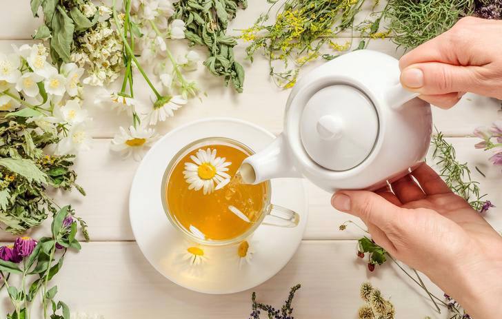 Ceļmallapas un estragona tēja!